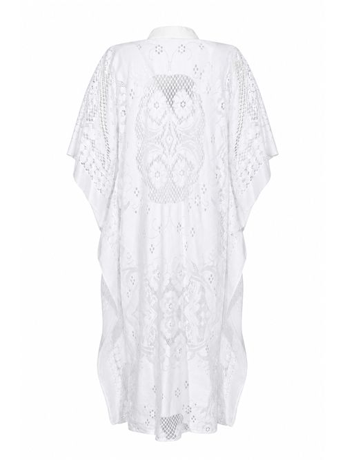 Abito midi Cassidy in pizzo di cotone Liviana Conti | L6SH54A01-0